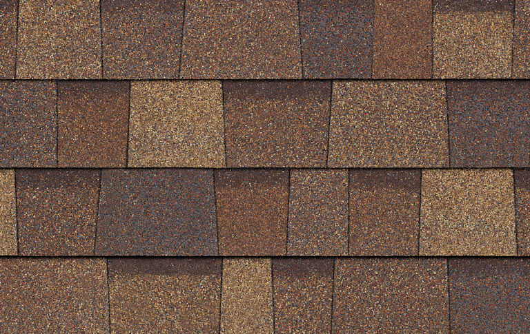 Owens Corning Duration shingles in Desert Rose