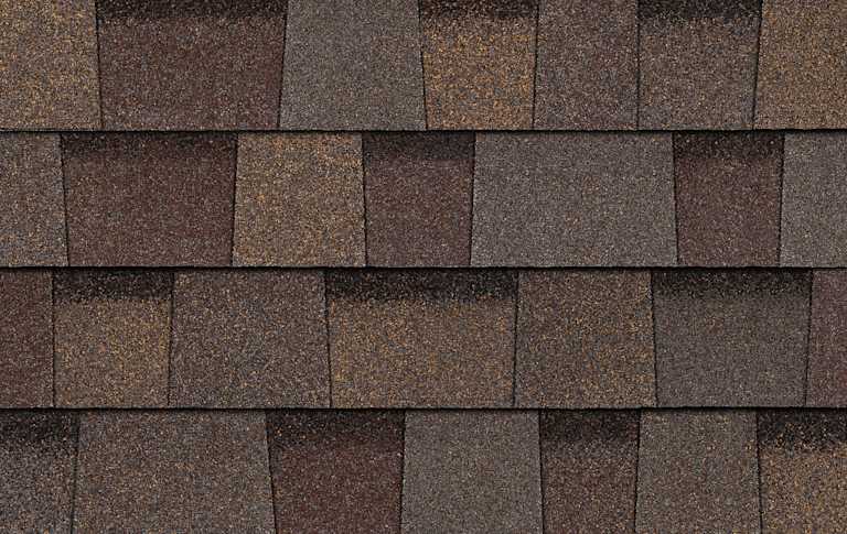 Owens Corning Duration shingles in Teak